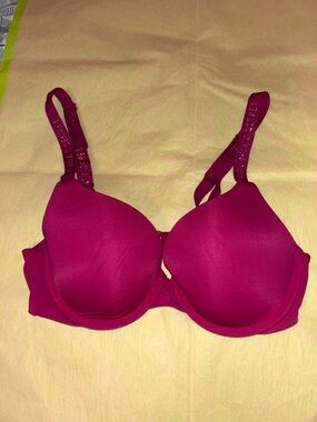 Victoria’s Secret Convertible Push-Up Bra 34B Pink Magenta Adjustable Straps
